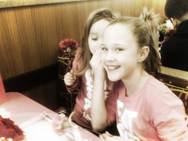 Daddy Daughter Date Night is off to great start! More adorable pics to come!