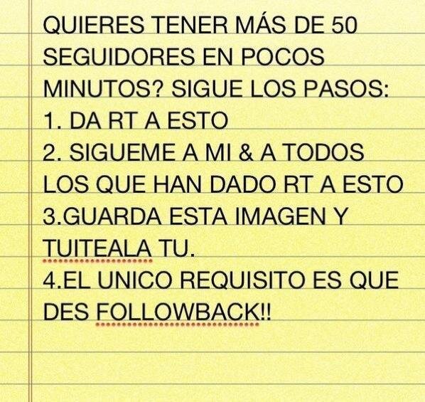 alwayswithjdbm's tweet photo. ¿QUIERES TENER 50 SEGUIDORES EN POCOS MINUTOS? ENTONCES QUE ESPERAS Y DA RT ¡RT! ¡RT! http://t.co/mDXcb5JN x6