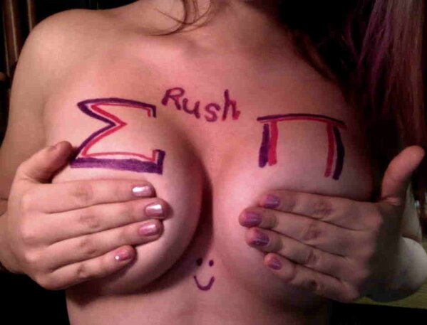 MTBoobs's tweet photo. This game is too close for me... Lets go Raiders!! Hope these #BlueRaiderBoobs spur them on to victory!! #LetsGoBlue http://t.co/fqxojOCV
