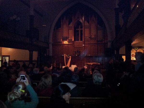 Getting ready for the Heart Resonance Concert! #yyc #music @ Inglewood