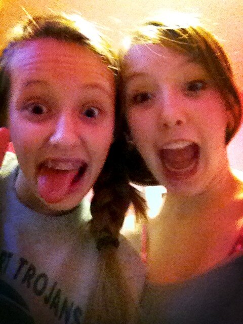 alyssa_lodes's tweet image. We're awkward people #onebraid #bestfriend @SHockstra