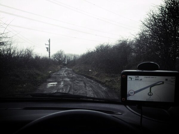 AtotheEtotheH's tweet image. Thing are sent to try us. #satnavfail