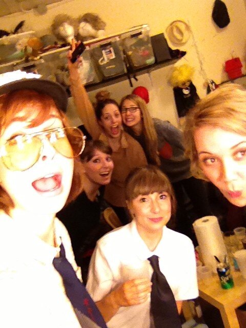 TheGetGoTeam's tweet photo. Backstage at the Dark Room #sfsketchfest #dimSumMakeyouCum http://t.co/2Qs7gGUw