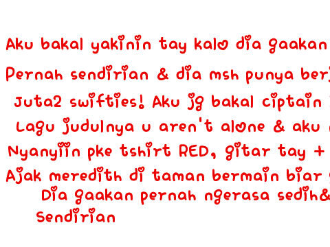 mockinghope's tweet image. Janesia, Jakarta Barat, jawaban di gmbr ▼, #SwiftInstinct