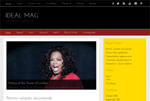 simplewpthemes's tweet image. Free WordPress Theme Ideal Mag simplewpthemes.com/2013/01/ideal-… #Magazine #2columns #Black #White #templates #themes #wordpress