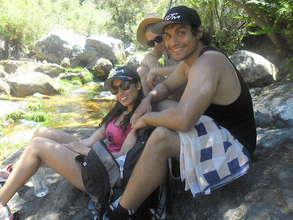 MountainClimbrs's tweet photo. Summiting upstream. all the way off the trail...#lost #adventures with @LISAELLEN11, #rubidge & #truk http://t.co/AKbQmQNH