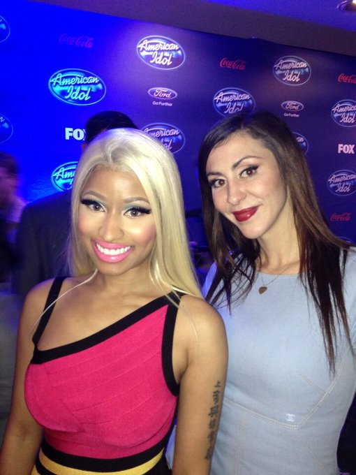 I love @NICKIMINAJ! This pic is right after she told me that she liked my dress! Um, god bless that dress<a class="tags" href="/tag/nickiminaj">@nickiminaj</a><a href="/tag/fan"class="tags"><span>#fan</span></a>