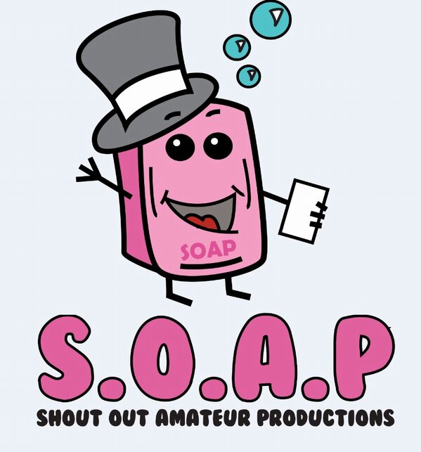 StroodAnimation's tweet image. &quot;Clean Up Your Act!&quot; Illustrated Logo I designed for Shout Out Amateur Productions, Swindon.