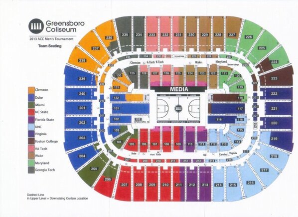 Wake Forest Seating Chart Basketball