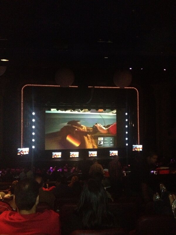bchizzo's tweet image. 70 foot screen at Monte Carlo for the Super Bowl