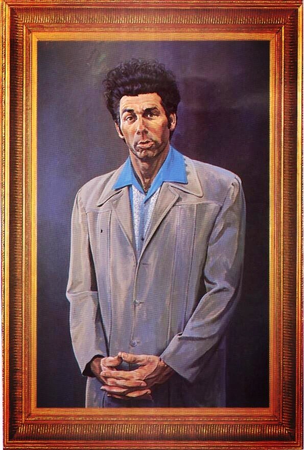 linaquiros's tweet photo. no quiero un picasso, quiero un kramer http://t.co/xJfP8kYz