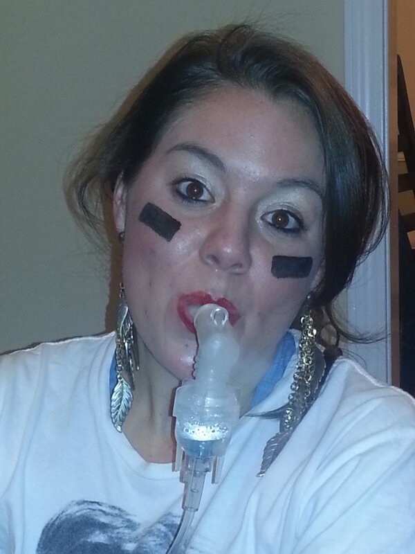 deb_smithson's tweet photo. @rolltiderachel Breathing treatment needed. Thanks Beyonce'! http://t.co/kWjgnP3Z