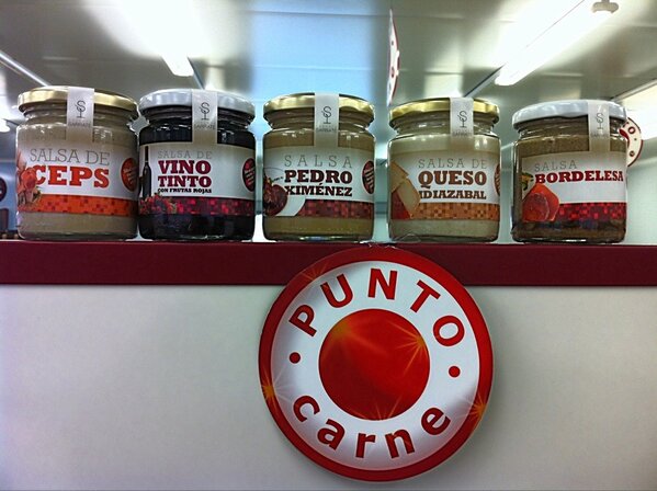 puntocarne's tweet photo. @fribin_binefar y @chelatssarrate lanzan unas #salsas ideales para acompañar la #carne o lo que quieras. Pruébalas! http://t.co/PNuasnBX