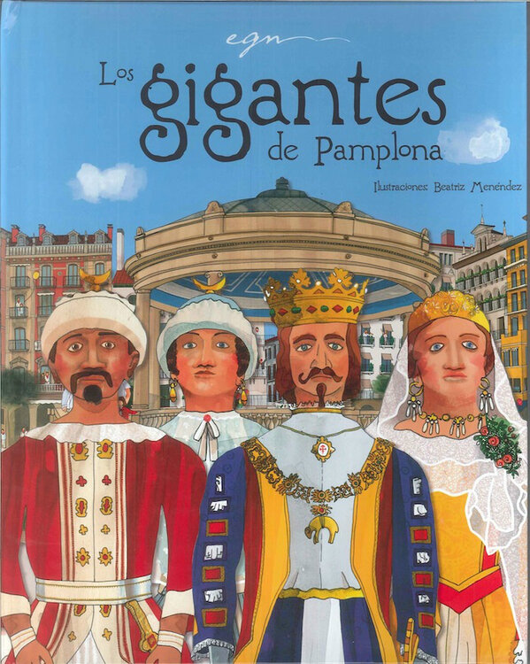 Pamplonacultura's tweet photo. Hoy, sorteo de libro infantil sobre los Gigantes. Síguenos y retuitea este mensaje para poder ganar #6semanas6sorteos http://t.co/8KVmVI7i