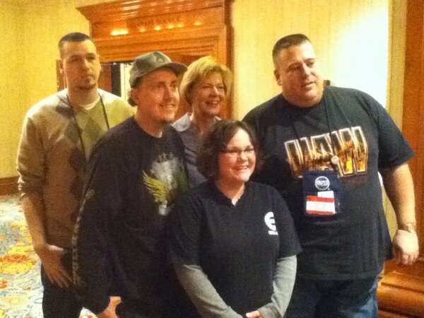 UAW503's tweet photo. @uawcap @uawswmicap  us with Tammy Baldwin #uawcap #uaw http://t.co/oQCJit5d