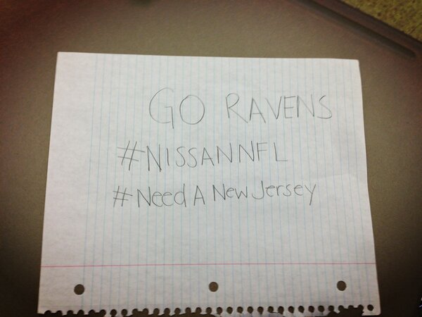 jakefeigs's tweet image. Please Retweet this so I can win a contest to get a new jersey!! @nissancanada #NissanNFL #NeedANewJersey
