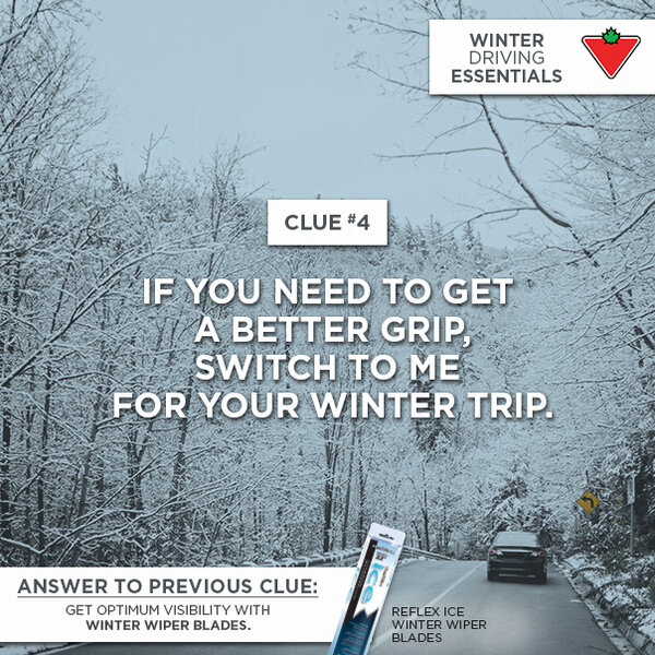 CanadianTire's tweet photo. Can you guess the #WinterDrivingEssentials? Here's clue #4. Let's see if you get this one right. http://t.co/8SJt5Xtk