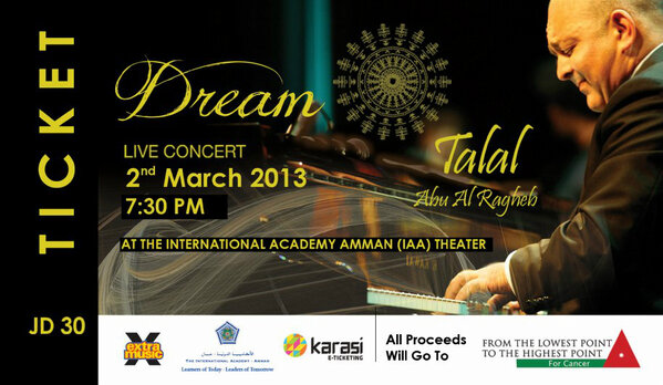 Fayrouzzghoul's tweet photo. Teammate @TalalAbuAlRagheb composer &amp; musician is organizing a concert in #Amman to support @LH4Cancer. #Jo #Charity http://t.co/Da7pp0FL