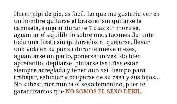 MejoresTwits's tweet photo. Nunca subestimes a una mujer. http://t.co/9JINyb7e