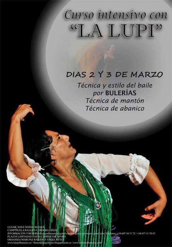 maripazraigon's tweet photo. Curso intensivo@LaLupiflamenco en córdoba retwittear porfiiii @SenovillaArtesa @cafjerez @IAFlamenco @ARGENTINAFLAMEN http://t.co/EWqdKQmq