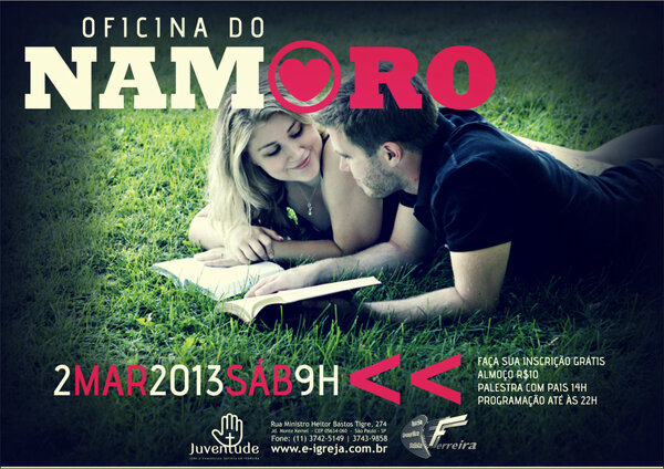 prjhonlira's tweet photo. O namoro à maneira de Deus... Imperdível... falta 1 mês! http://t.co/h80FvkCI