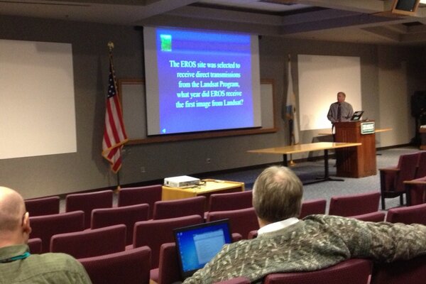 jesslynbrown1's tweet image. #Landsat Trivia at EROS Center today.  The answer is 1999. #launchfever #NASAsocial #USGSlandsat #NASAlandsat