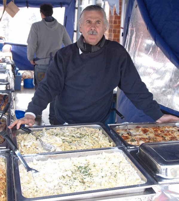 Come meet Gabi &amp; team on the market serving stunning Italian food, he also has a long standing restaurant on Old St.