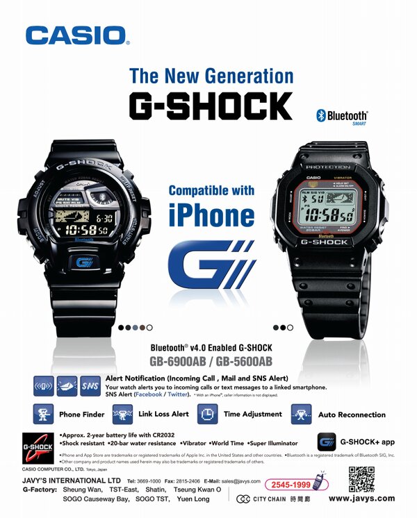 G Shock Hk Javys G Shock Iphone 5 4s Bluetooth Watch Each Hkd 1 390 Gb 5600ab 1 1a 7 Gb 6900ab 1 1b 2 5 7 Http T Co Vfwjxllh