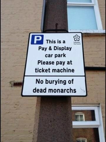 Great bit of P&amp;D Signage here! #richardIII
