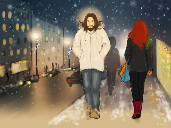 Lovgenyuk's tweet photo. Может не точно так, но то, что ОН среди нас  - факт. http://t.co/1gqQJIxs