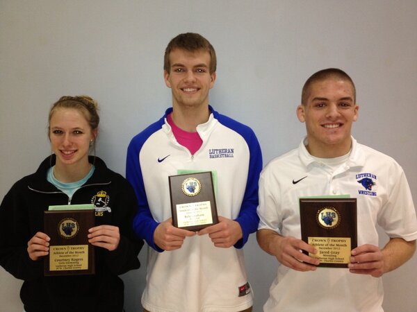 Crown Trophy (@crowntrophystl) on Twitter photo We are proud of our local Crown Trophy Athletes of Month & Student of the Month at Lutheran HS! RT <a href="/LutheranCougars/">Lutheran Cougars</a> We are proud of our local Crown Trophy Athletes of Month & Student of the Month at Lutheran HS! RT <a href="/LutheranCougars/">Lutheran Cougars</a>