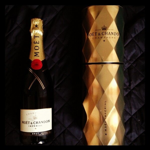 From my secret vaults: Retweet to win a bottle of @moet_uk &amp; limited edition chill box... Mr S.