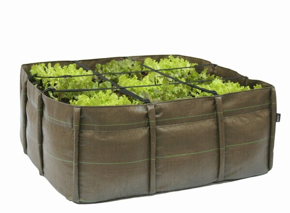 Square foot guardening 2.0 met de bacsquare. Verkrijgbaar in 3 formaten en 2 hoogtes. #moestuin #SFG