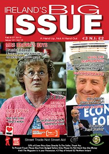 BigIssueIreland's tweet photo. brand new issue out right now. #irelandsbigissue http://t.co/tm8i4H3V