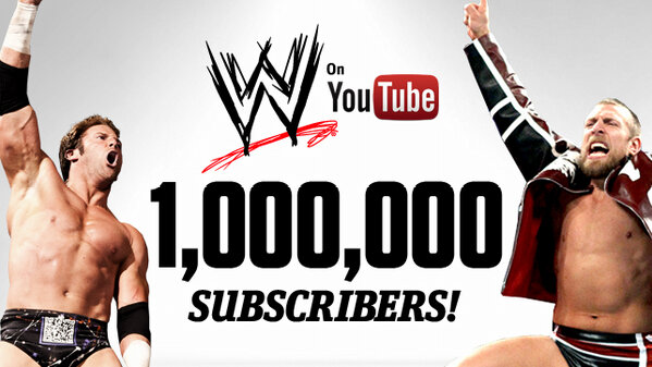 RT if you're part of <a href="/WWE/">WWE</a>'s ONE MILLION STRONG on <a href="/YouTube/">YouTube</a>! DETAILS: wwe.me/hs5IJ