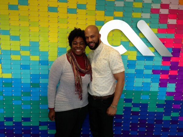 Veration's tweet photo. Hey @michaelyo here with Common at Case-Mate in Atlanta! #omginsider http://t.co/LfSvDbiJ