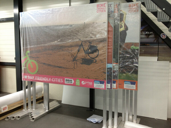 #Informatieborden voor binnen of buiten.Niet alleen de platen printen, maar ook verzorgen van #constructie!