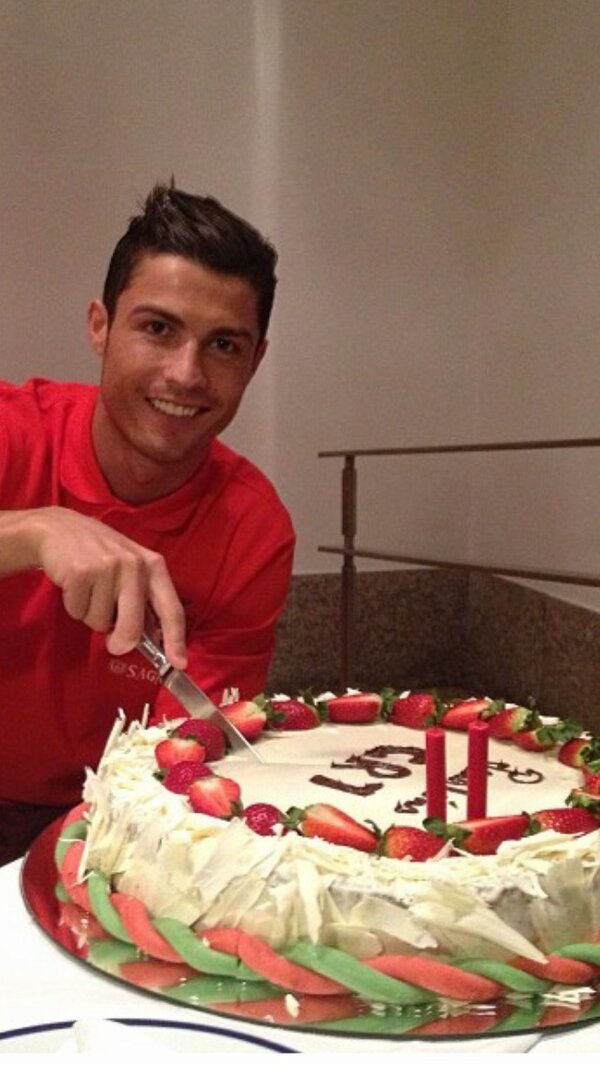 cris_suarezc's tweet photo. @tonoprado Happy birthday to @Cristiano #CR7 🎉🎈🎁 http://t.co/dlOfXQBv