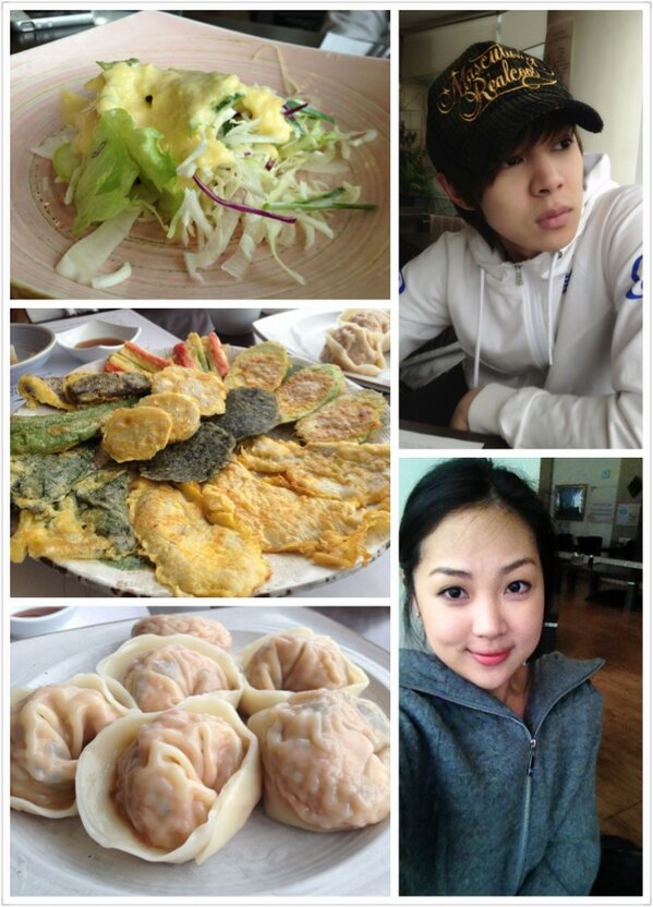 VictoriaEusebio's tweet photo. Simple Lunch with the Sibling @alexander_0729 <3 http://t.co/50uDdqSm
