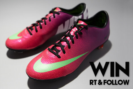 SoccerBible's tweet photo. If Ronaldo scores tonight we'll give away a pair of Nike Mercurial IX boots! Follow @SoccerBible &amp; RT to enter http://t.co/0NQnIP5Q