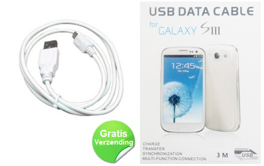 Margedeals's tweet image. #3meter #USB kabel #SamsungGalaxy #S3
Nieuw en uniek in #Nederland
Nooit meer last van te korte #kabels
#margedeals