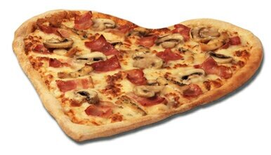 AntojitosdlauRD's tweet photo. Pizza especial para enamorados este 14 de febrero. Solo en Antojitos D' Lauren, la mejor pizza!!! http://t.co/cP7cZSm4