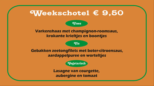 beiaard's tweet photo. Weekschotels deze week bij De Beiaard: http://t.co/AmmqrjrA