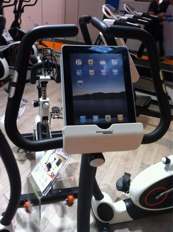 BremsheySport's tweet photo. Also available on the Bremshey BE 5i Bike. The iconsole to be #connected with your tablet. Makes fitness Fun. http://t.co/up6AP5lV