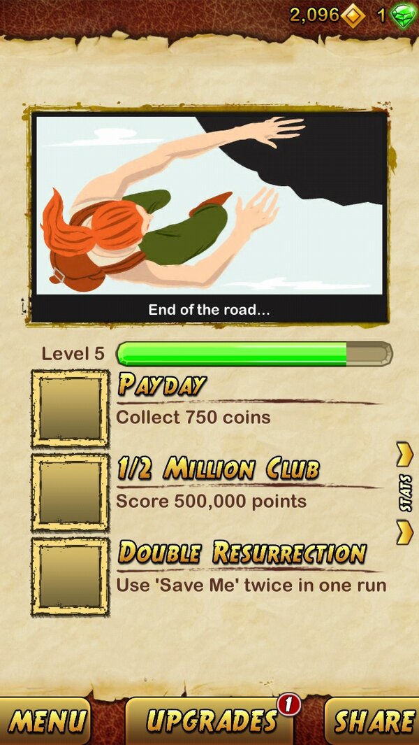 LizaL4's tweet photo. I got 2610 points while escaping from a Giant Demon Monkey in Temple Run 2. Beat that! http://t.co/JZi9T4IY http://t.co/TIEY4Lq1