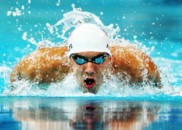 “I feel most at home in the water. I disappear. That’s where I belong.” –Michael Phelps