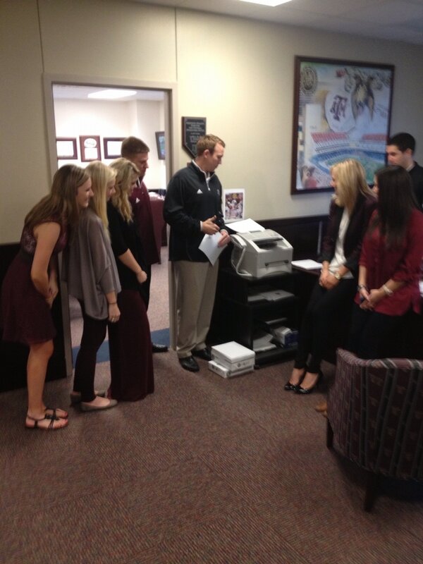 CoachSumlin's tweet photo. The fax machine is on fire! http://t.co/UYfJBAyp