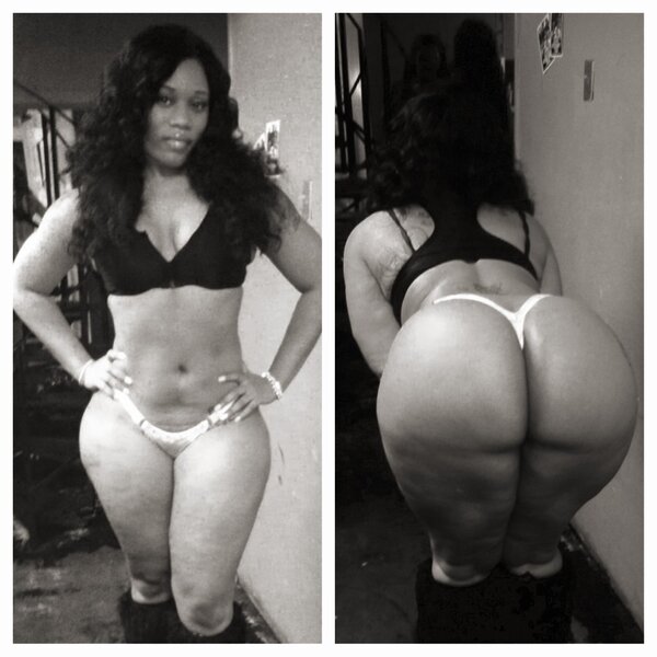 Thick Ebony Stripper Twerking