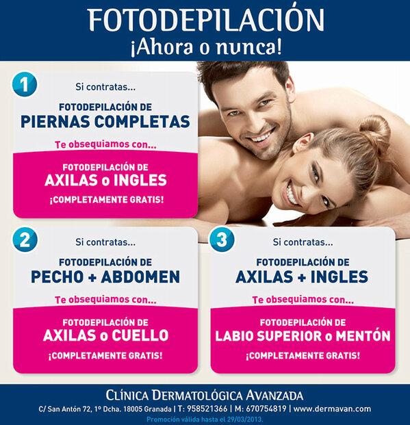Dermavan's tweet photo. Disfruta durante este mes de ésta fabulosa promoción http://t.co/O9HDV5my