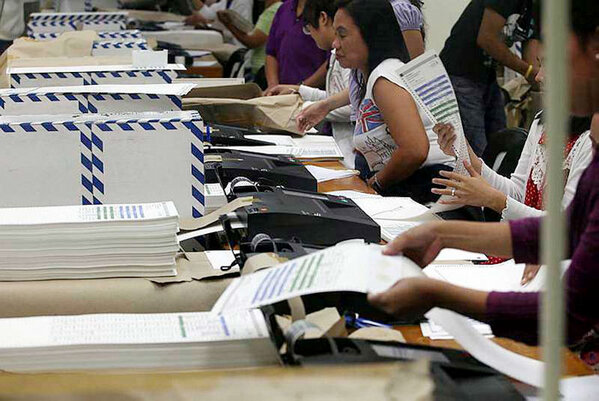 PhilippineStar's tweet image. SC rules: Digital copies of ballots acceptable in election protests. #2013polls Photo by Boy Santos